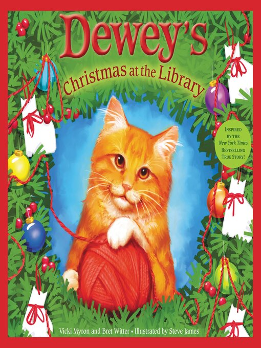 Cover image for Dewey's Christmas at the Library